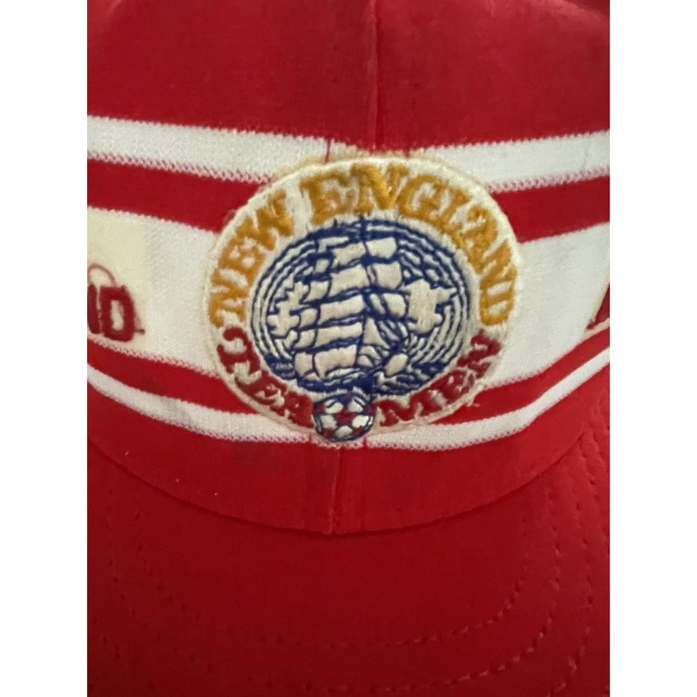 Vintage 70's New England Tea Men NASL Soccer Trucker Hat‎ Cap Retro Logo Rare